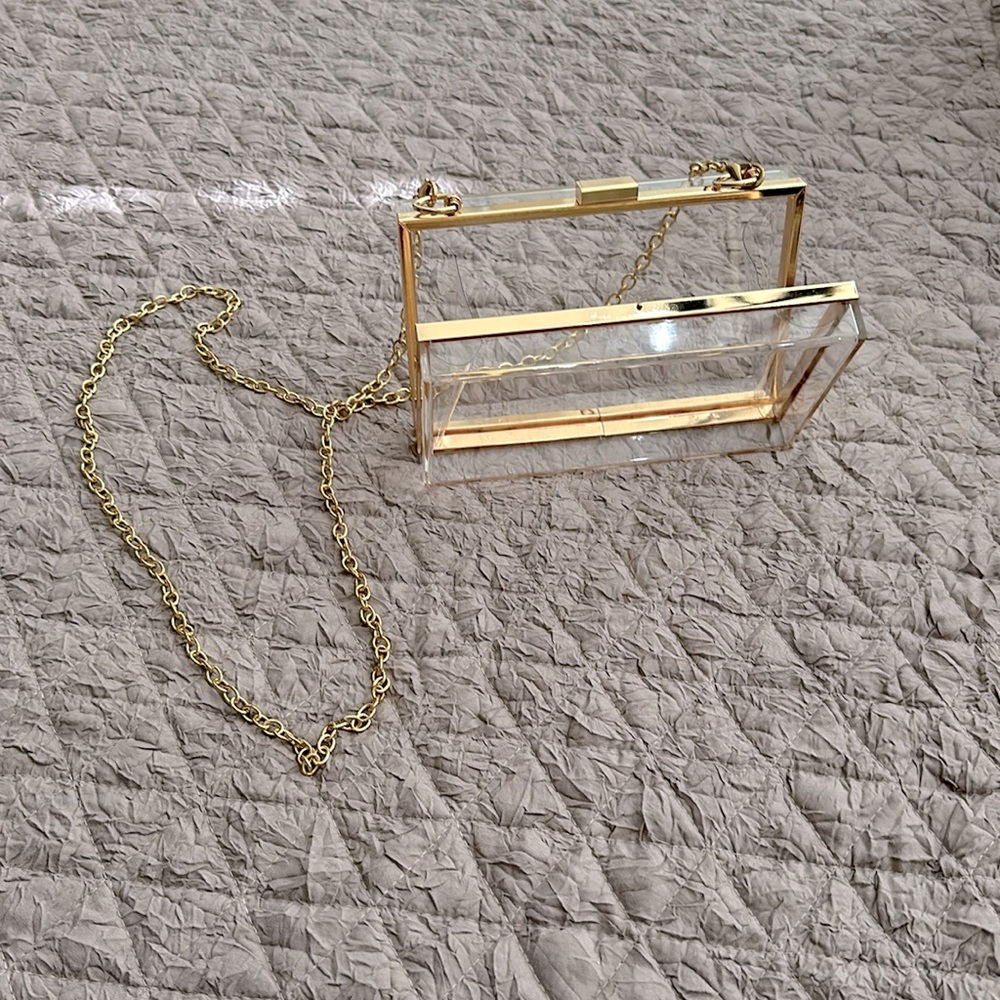 Clear Box Type Purse